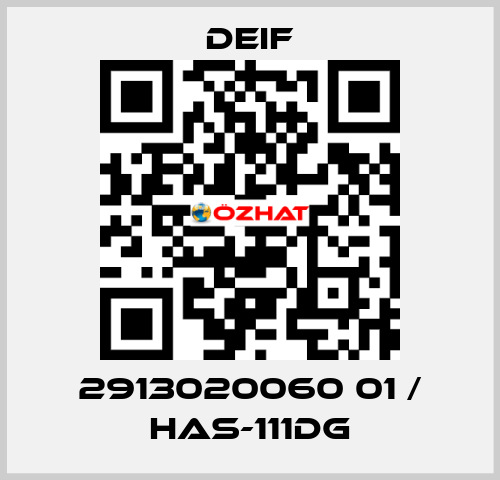 2913020060 01 / HAS-111DG Deif