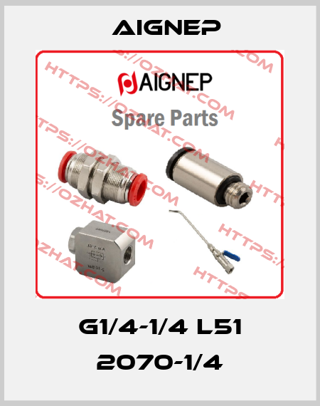 G1/4-1/4 L51 2070-1/4 Aignep