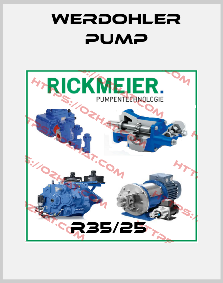 R35/25  Werdohler Pump