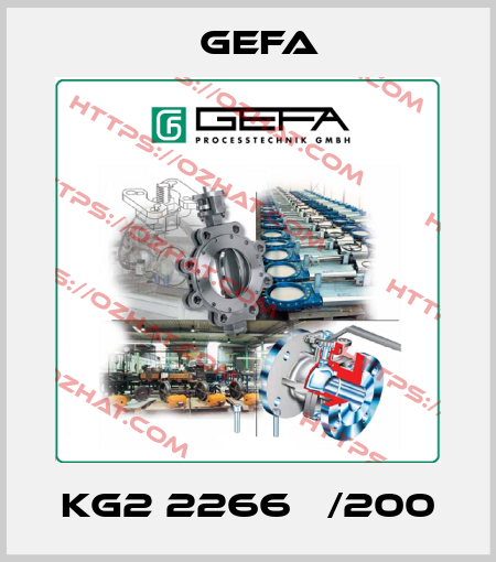 KG2 2266В /200 Gefa