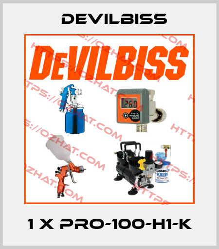 1 X PRO-100-H1-K Devilbiss