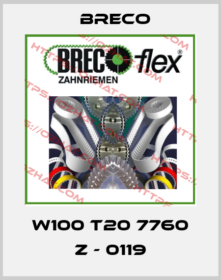 W100 T20 7760 Z - 0119 Breco