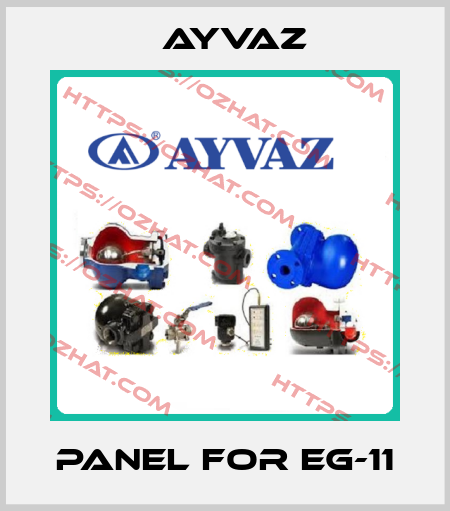 Panel For EG-11 Ayvaz