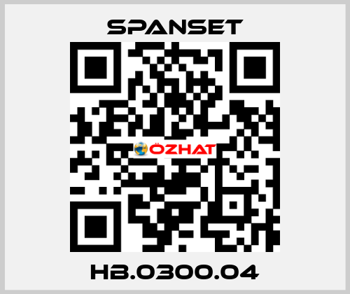 HB.0300.04 SpanSet