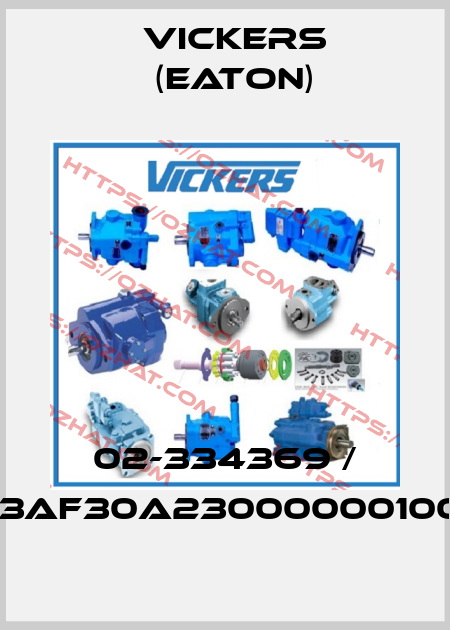02-334369 / PVH141R13AF30A230000001001AB010A Vickers (Eaton)