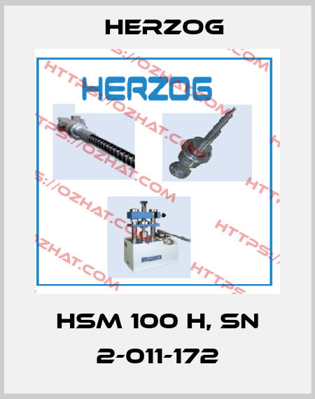 HSM 100 H, SN 2-011-172 Herzog