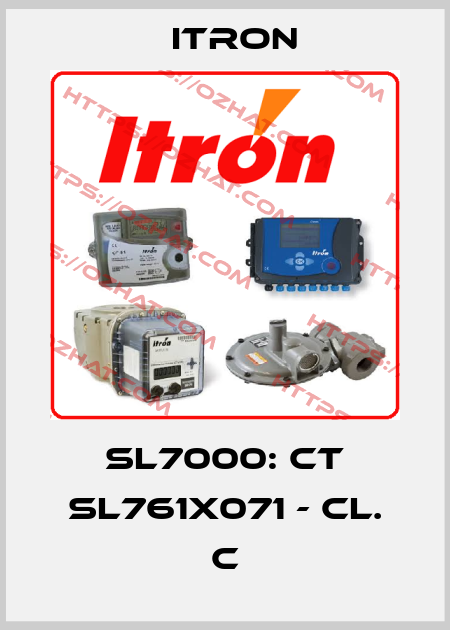 SL7000: CT SL761X071 - CL. C Itron