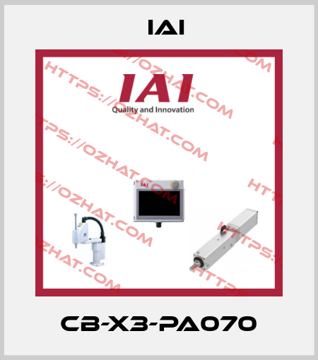 CB-X3-PA070 IAI