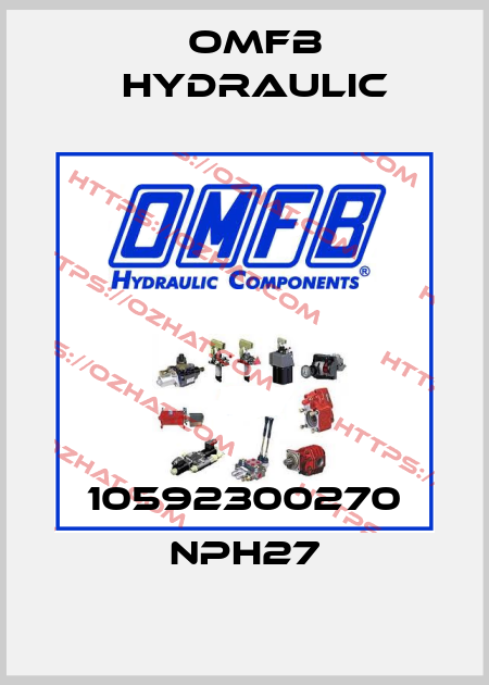 10592300270 NPH27 OMFB Hydraulic