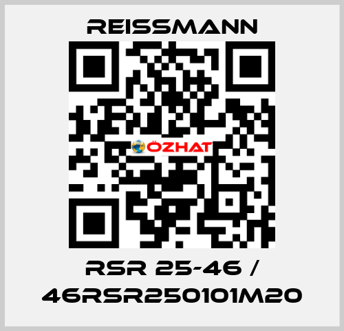 RSR 25-46 / 46RSR250101M20 Reissmann