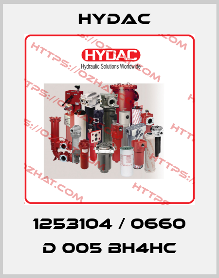 1253104 / 0660 D 005 BH4HC Hydac