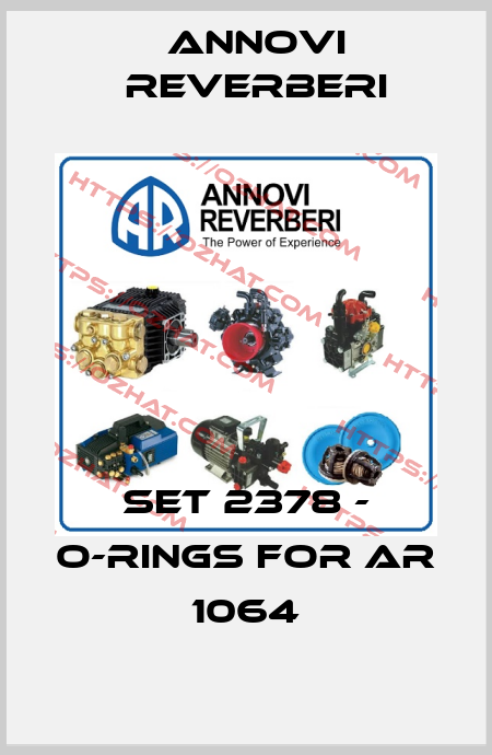 Set 2378 - o-rings For AR 1064 Annovi Reverberi