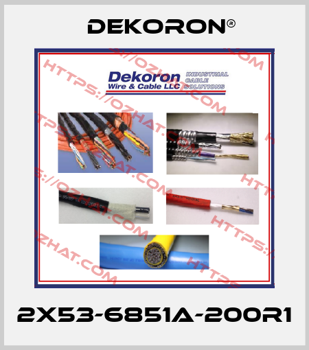 2X53-6851A-200R1 Dekoron®
