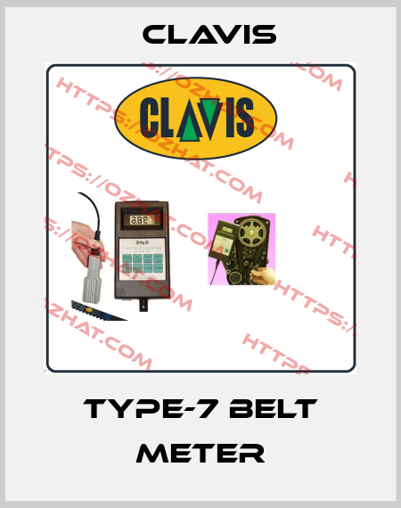 Type-7 belt meter Clavis