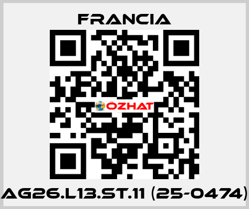 AG26.L13.ST.11 (25-0474) Francia