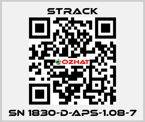 SN 1830-D-APS-1.08-7 Strack
