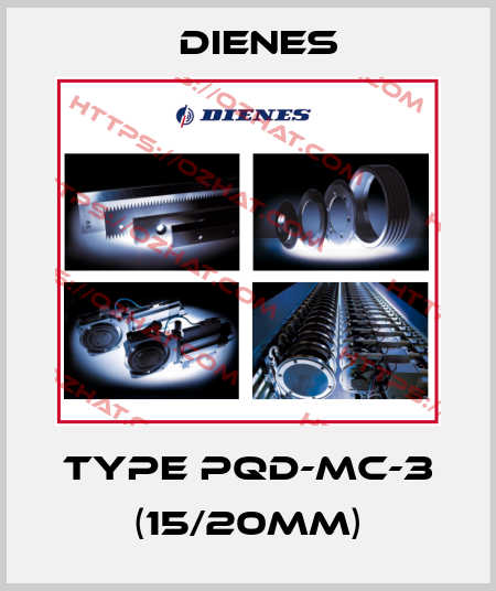 Type PQD-MC-3 (15/20mm) Dienes