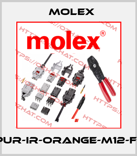 4X034PUR-IR-ORANGE-M12-F90-5MT Molex