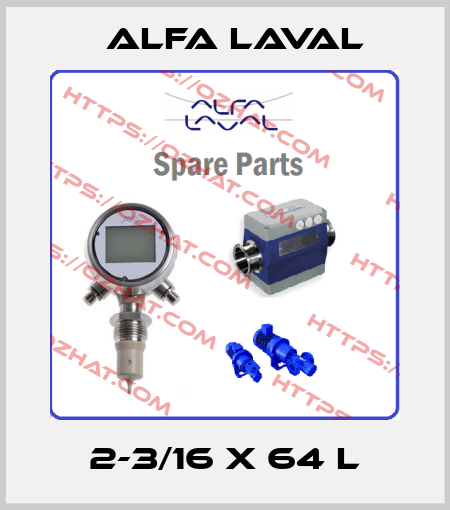 2-3/16 X 64 L Alfa Laval