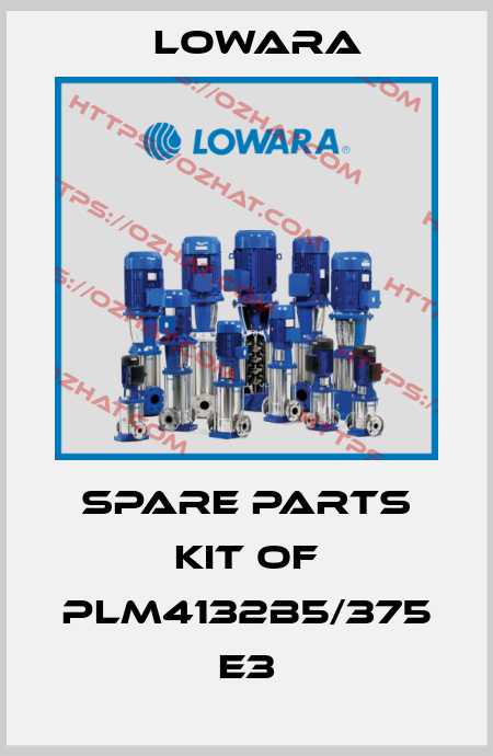 SPARE PARTS KIT OF PLM4132B5/375 E3 Lowara
