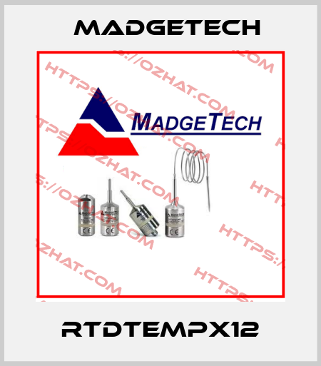 RTDTempX12 Madgetech