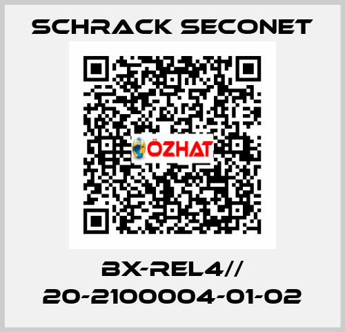 BX-REL4// 20-2100004-01-02 Schrack Seconet