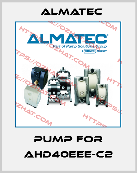 pump for AHD40EEE-C2 Almatec