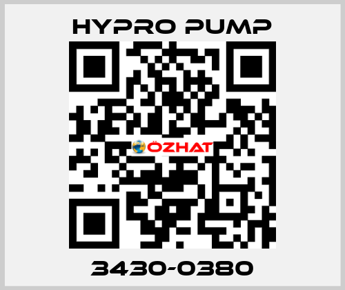 3430-0380 Hypro Pump