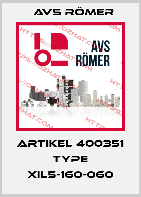 Artikel 400351 Type XIL5-160-060 Avs Römer