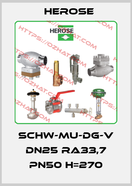 Schw-MU-DG-V DN25 RA33,7 PN50 H=270 Herose