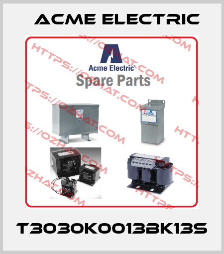 T3030K0013BK13S Acme Electric