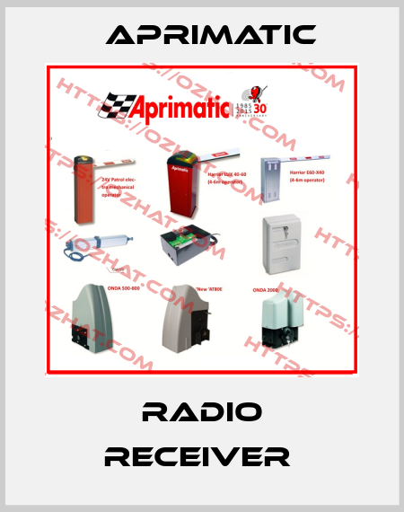 RADIO RECEIVER  Aprimatic