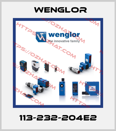 113-232-204E2 Wenglor