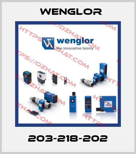 203-218-202 Wenglor