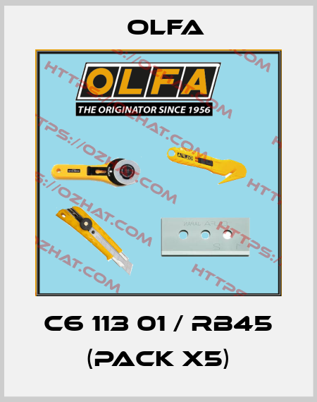 C6 113 01 / RB45 (pack x5) Olfa
