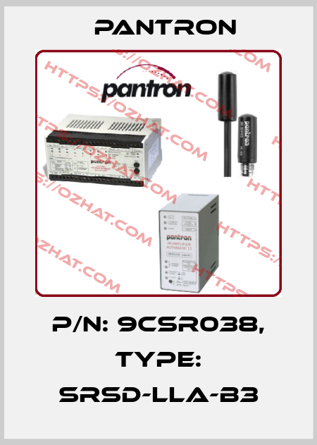 p/n: 9CSR038, Type: SRSD-LLA-B3 Pantron