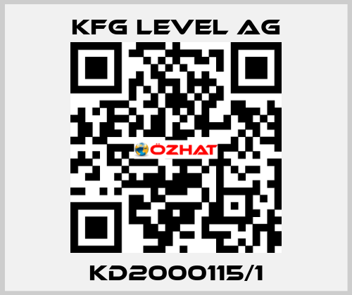 KD2000115/1 KFG Level AG