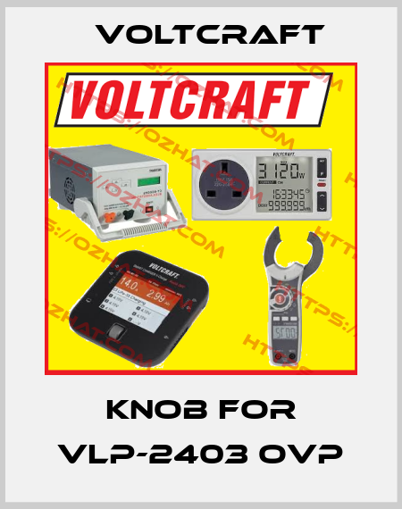 Knob for VLP-2403 OVP Voltcraft