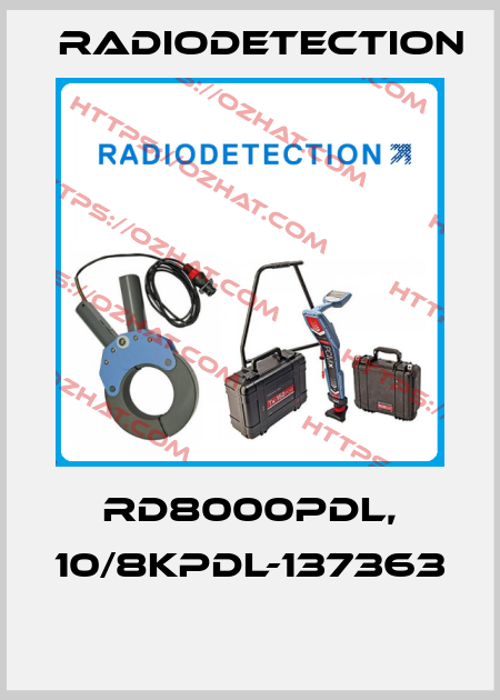 RD8000PDL, 10/8KPDL-137363  Radiodetection