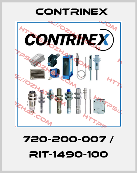 720-200-007 / RIT-1490-100 Contrinex