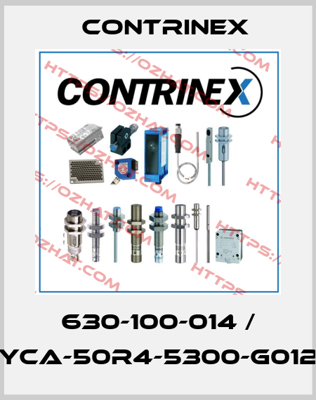 630-100-014 / YCA-50R4-5300-G012 Contrinex