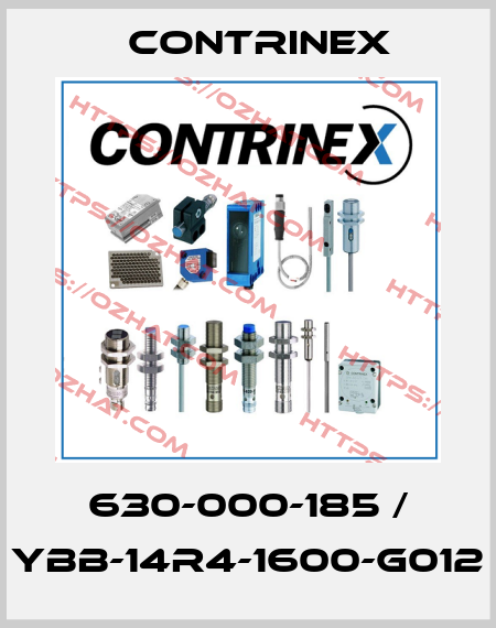 630-000-185 / YBB-14R4-1600-G012 Contrinex