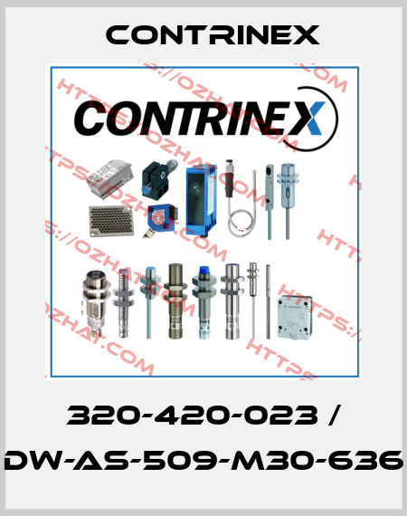 320-420-023 / DW-AS-509-M30-636 Contrinex