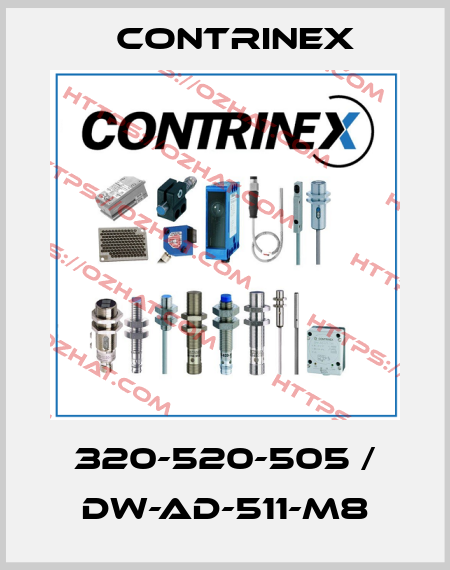 320-520-505 / DW-AD-511-M8 Contrinex