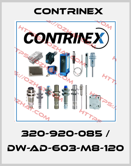 320-920-085 / DW-AD-603-M8-120 Contrinex