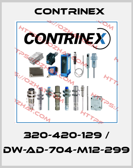 320-420-129 / DW-AD-704-M12-299 Contrinex