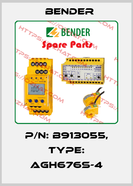 p/n: B913055, Type: AGH676S-4 Bender