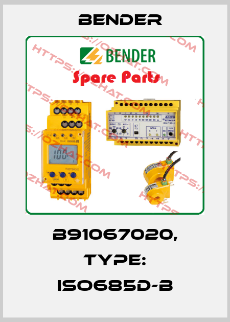 B91067020, Type: iso685D-B Bender