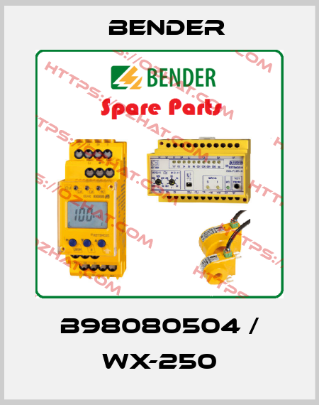 B98080504 / WX-250 Bender
