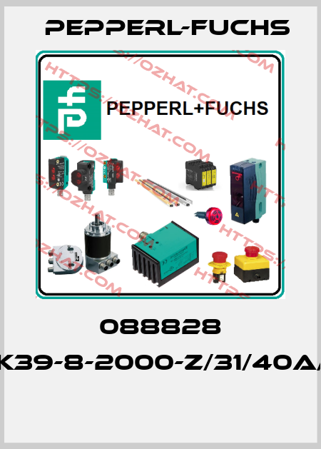088828 RLK39-8-2000-Z/31/40a/116  Pepperl-Fuchs